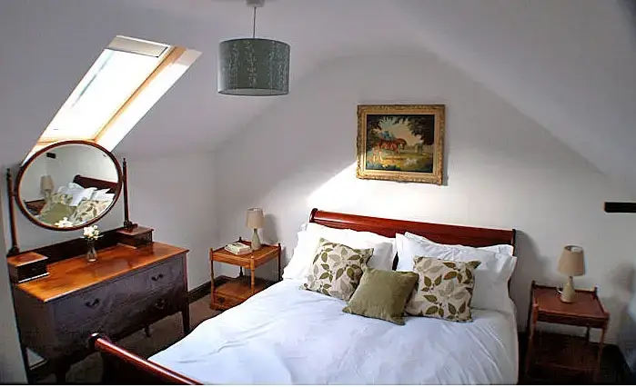 Bedroom at Orchard Barn at Woodhayes Farm