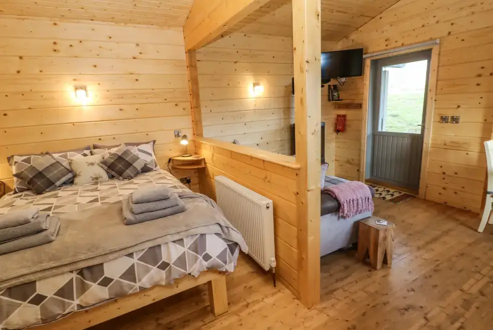 Bedroom at Otters Holt