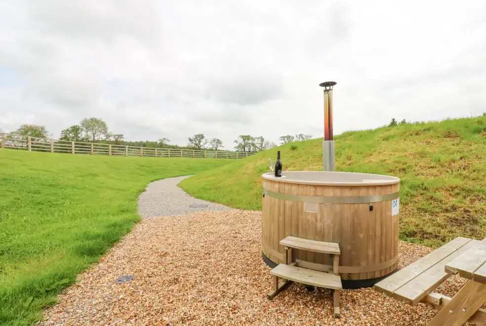 Private Hot Tub at Otters Holt