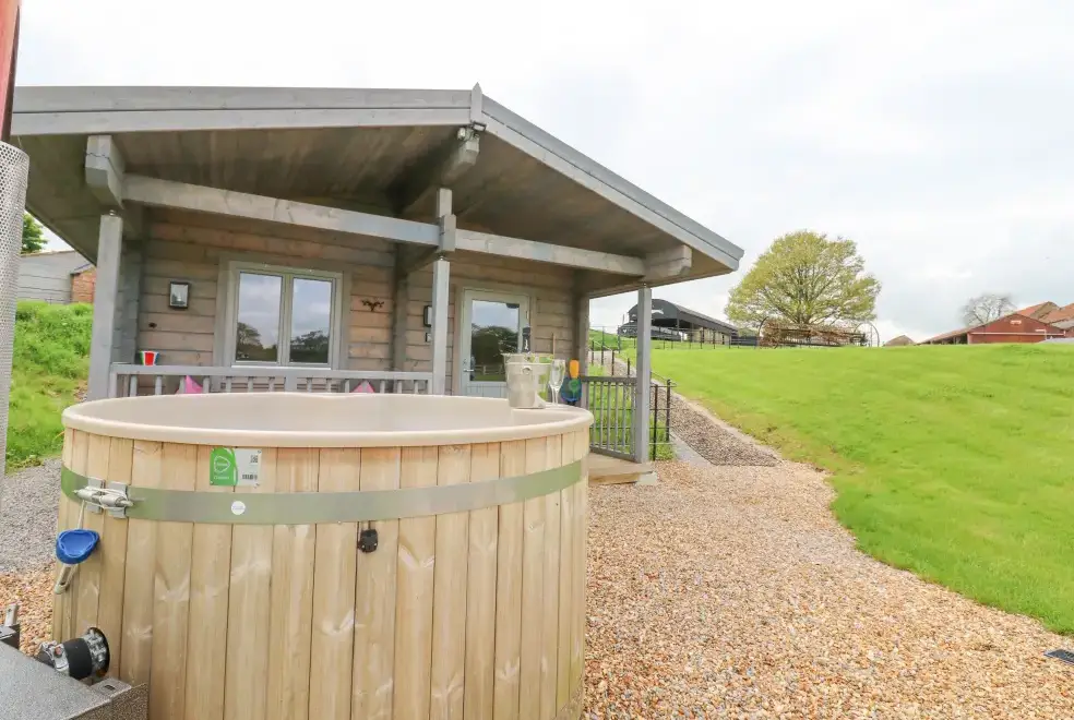Private Hot Tub at Otters Holt