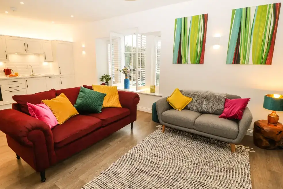 Lounge at Over The Arch Retreat