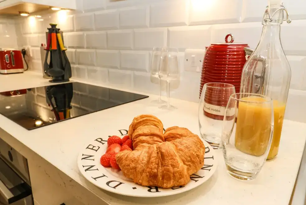 Kitchen/diner at Over The Arch Retreat