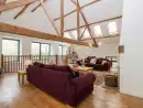 Open plan living area at Owl Barn - thumbnail photo