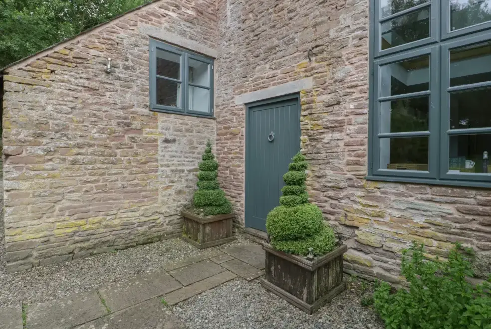 Owl Barn, from the outside