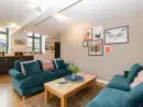 Open plan living area at Owl Barn - thumbnail photo