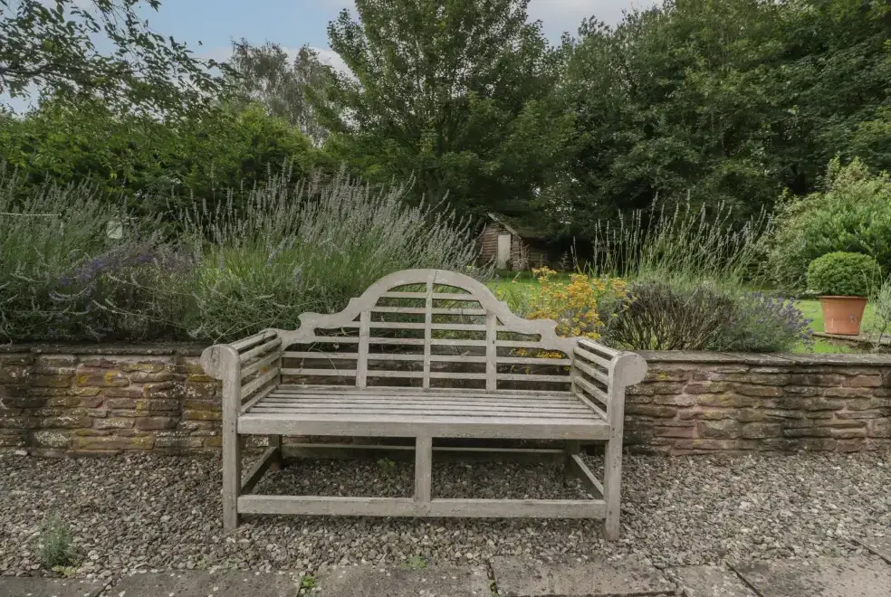 Garden furniture at Owl Barn