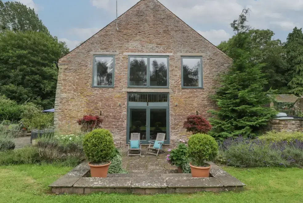 Owl Barn, from the outside