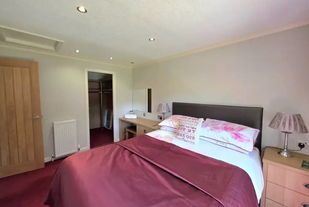 Bedroom at Owl Lodge