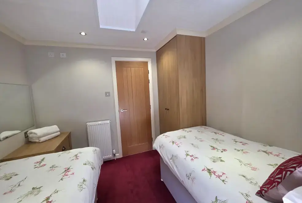 Bedroom at Owl Lodge