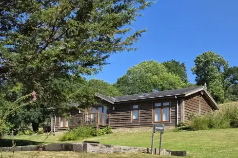 Garden at Owl Lodge, Cornwall
