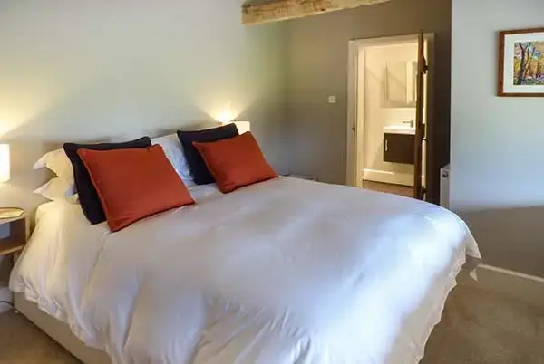 Bedroom at Ox Hey Barn