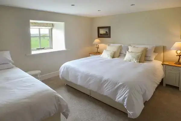 Bedroom at Ox Hey Barn