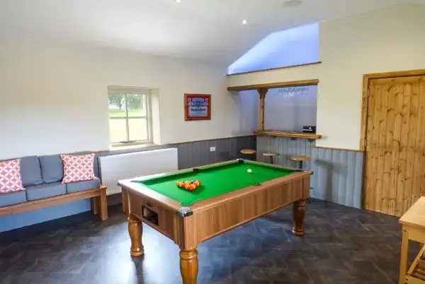 Games Room at Ox Hey Barn
