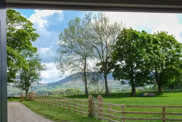Countryside views at Ox Hey Barn