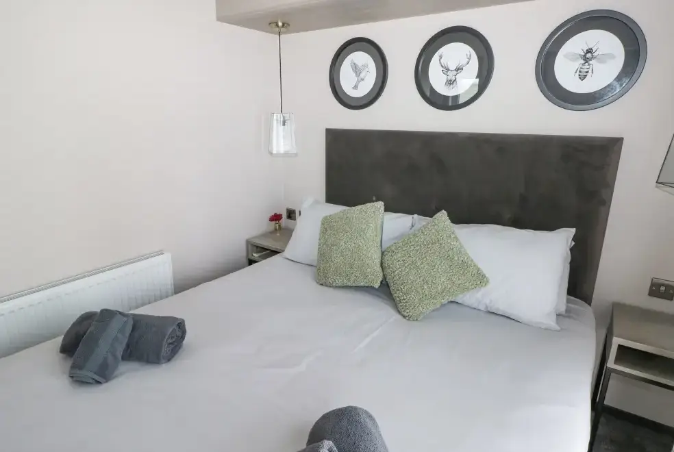 Bedroom at Oyster Lodge