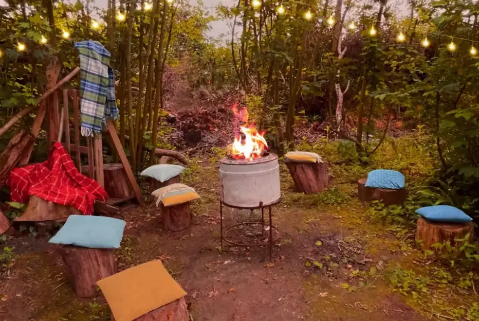 Firepit at Parlour Barn