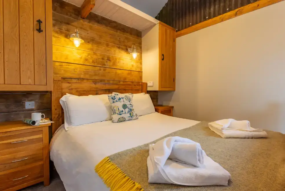 Bedroom at Parlour Barn