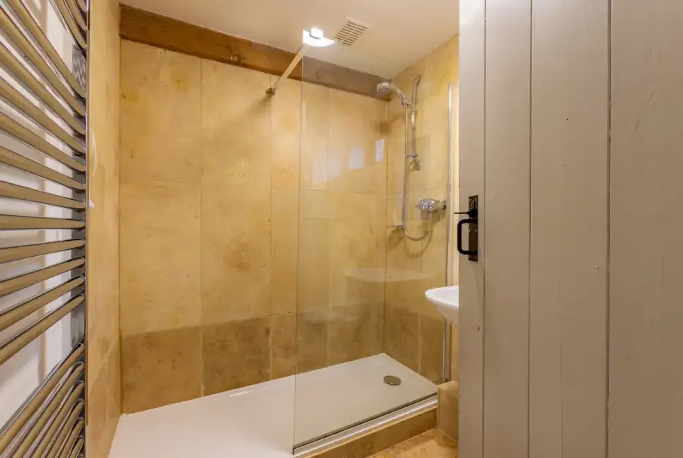 Shower room at Parlour Barn