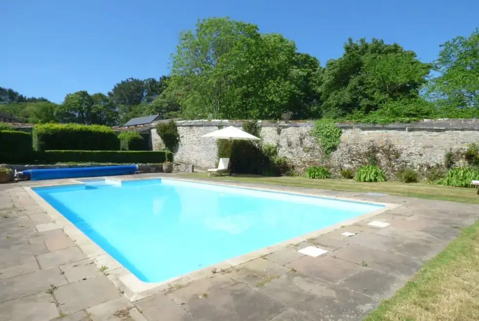 Private Swimming Pool at Parlour Cottage