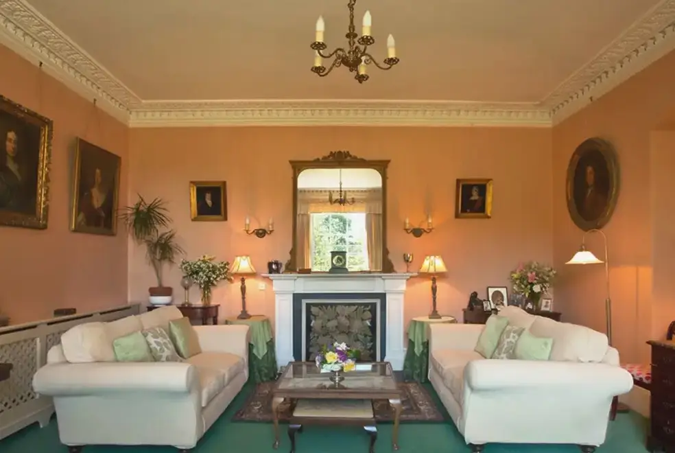 Drawing room at Parnacott