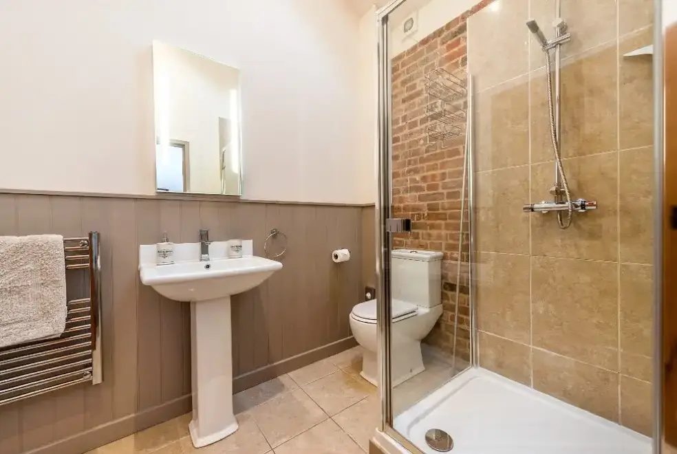 Shower room at Partridge