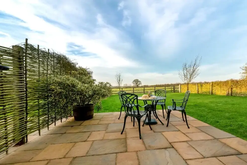 Patio area at Partridge