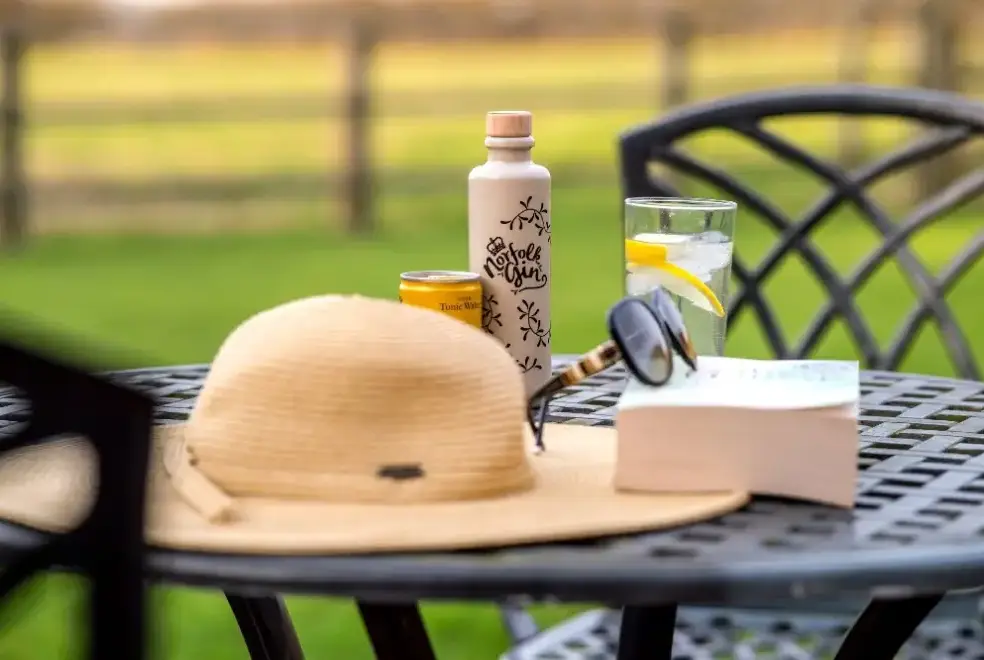 Garden furniture at Partridge