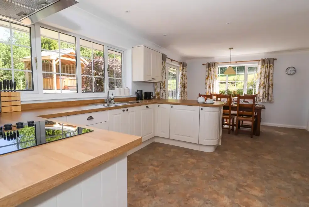 Kitchen/diner at Pen Y Maes