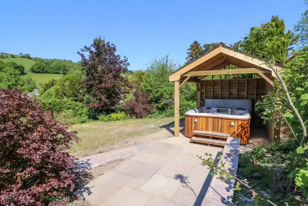 Private Hot Tub at Pen Y Maes