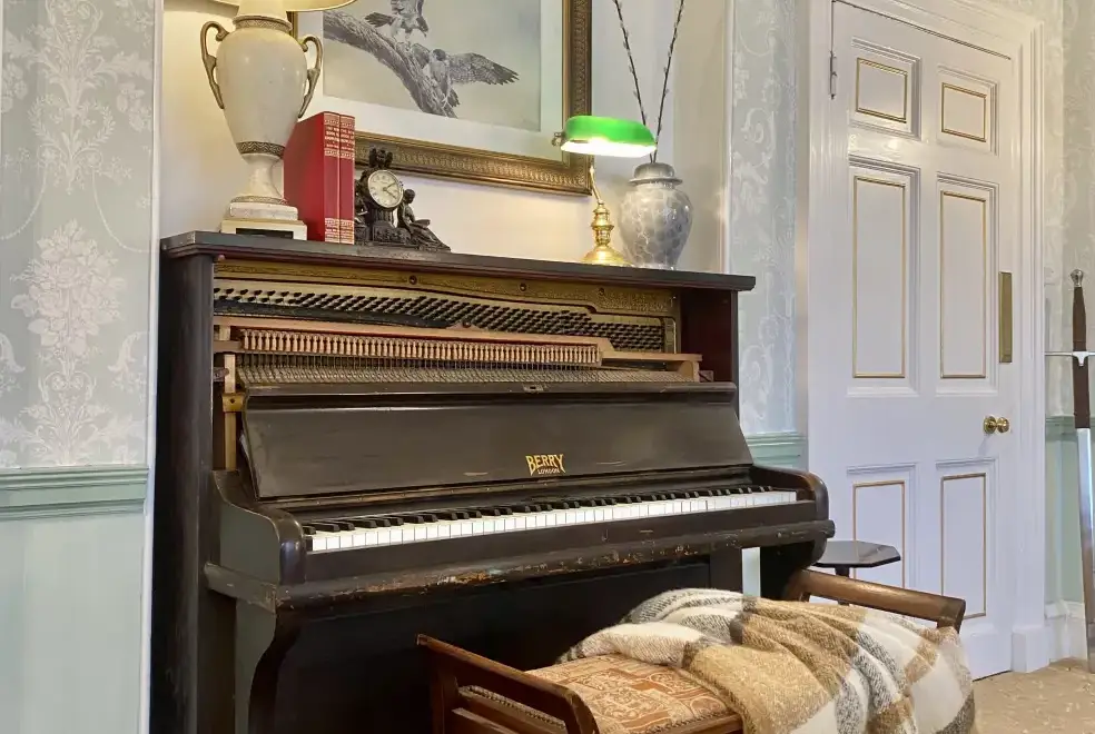 Drawing room at Pencraig Court