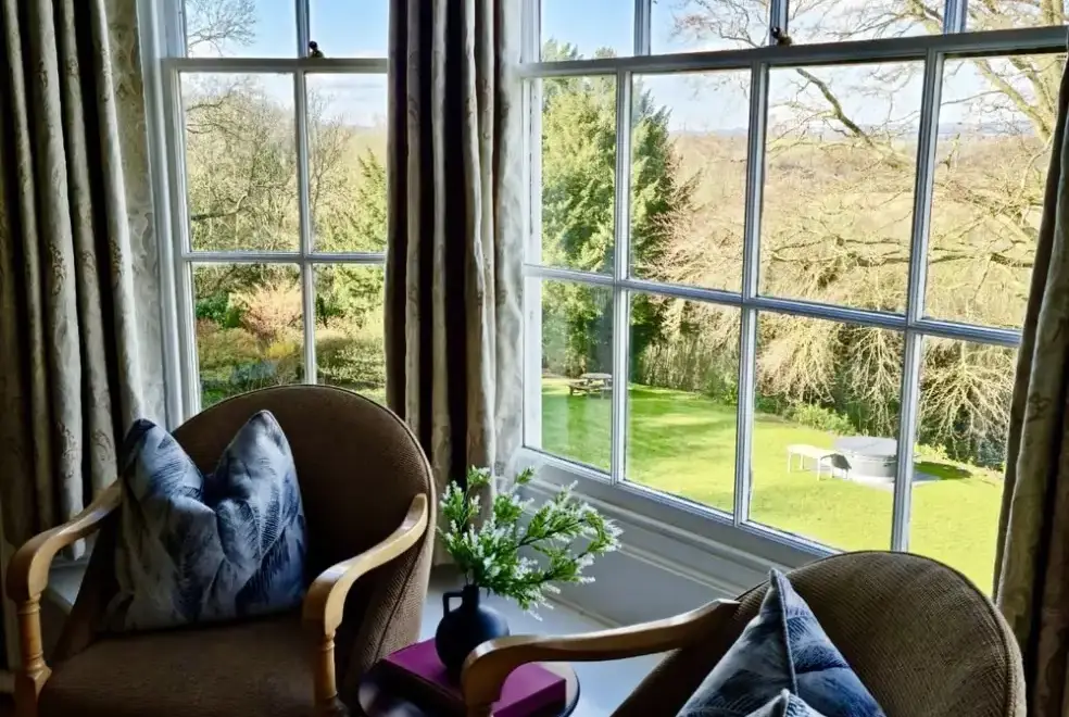 Countryside views at Pencraig Court