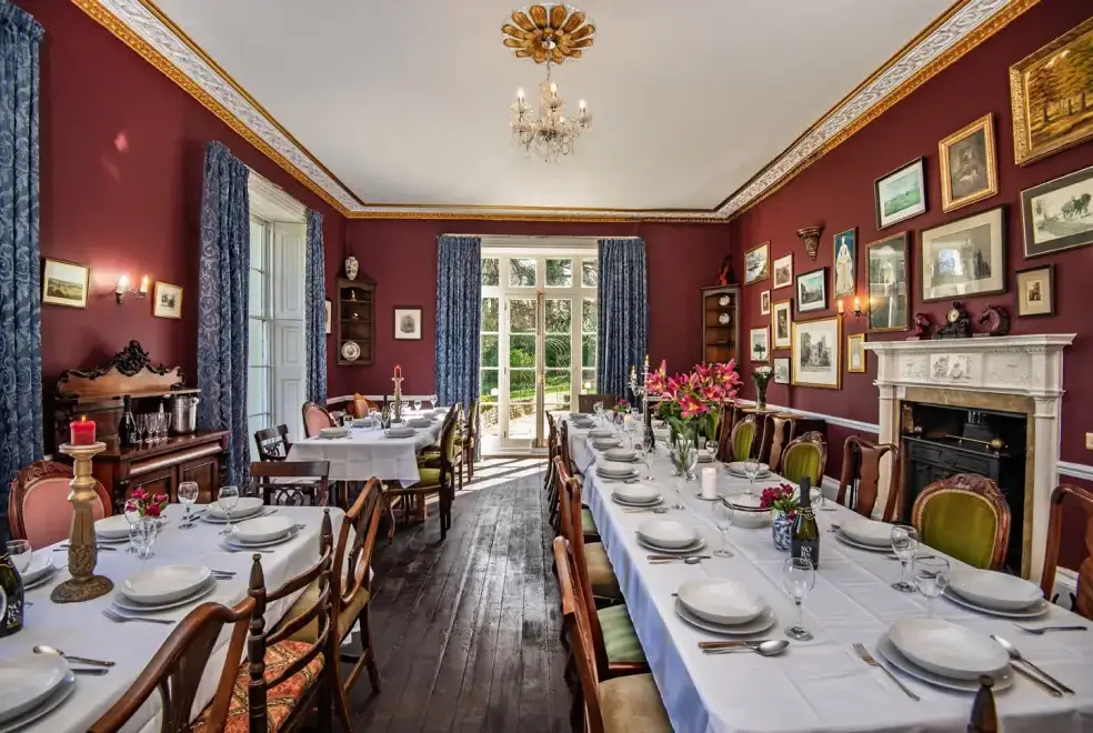 Dining room at Pencraig Court