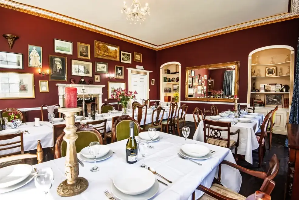 Dining room at Pencraig Court