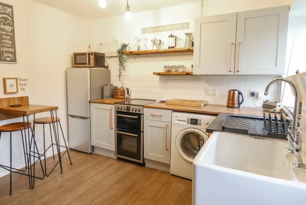 Well equipped kitchen at Pengeulan