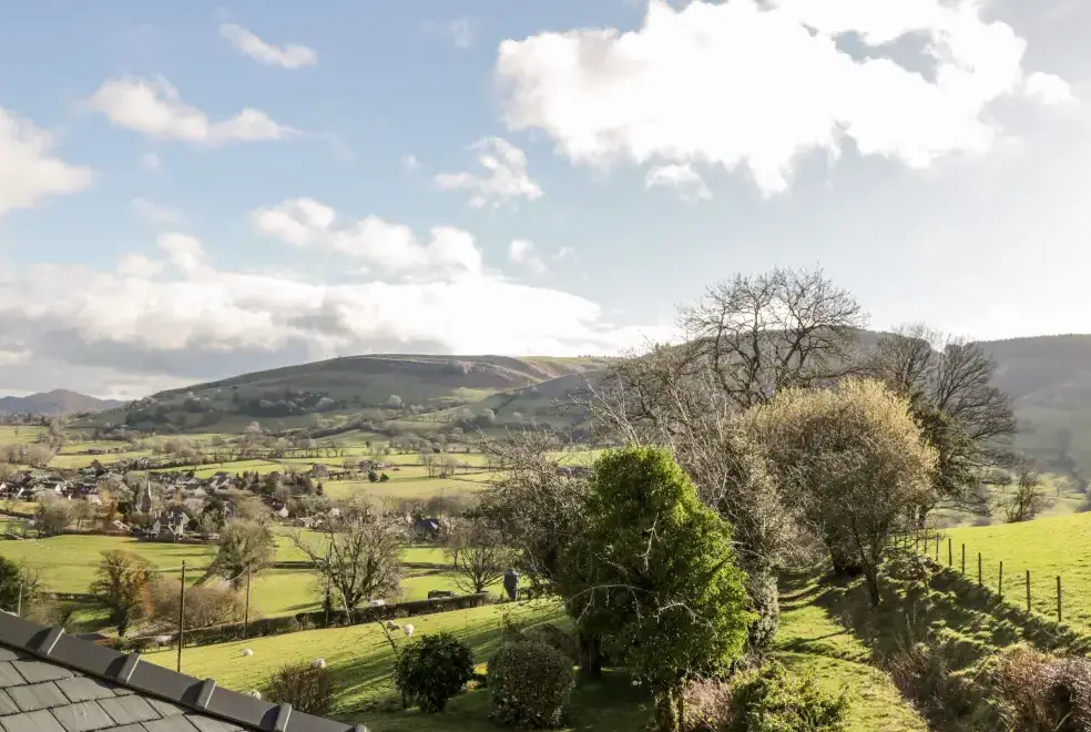 Countryside views at Peniarth