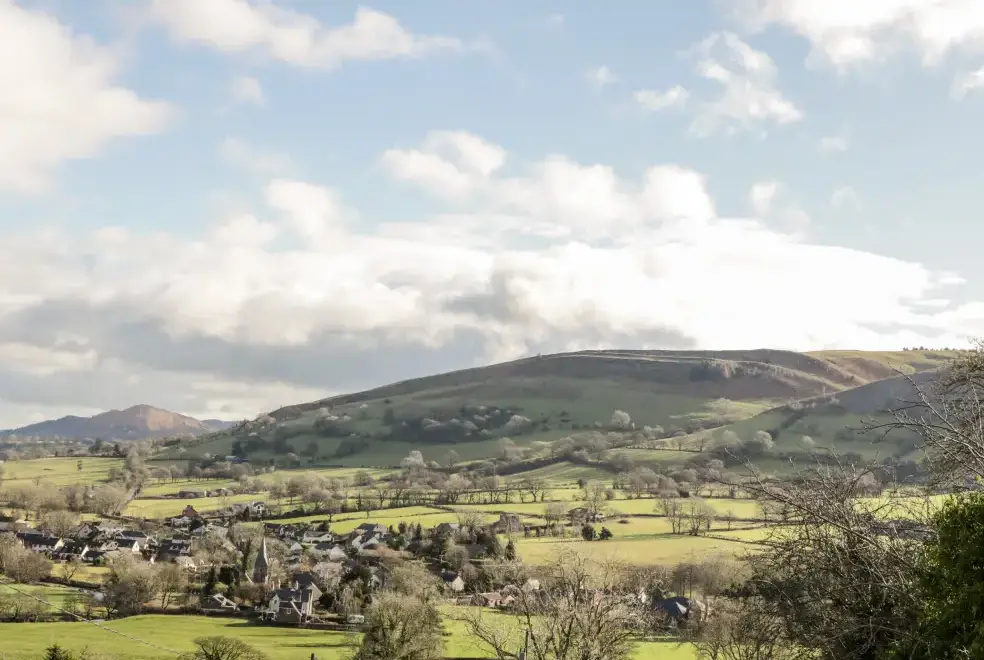 Countryside views at Peniarth