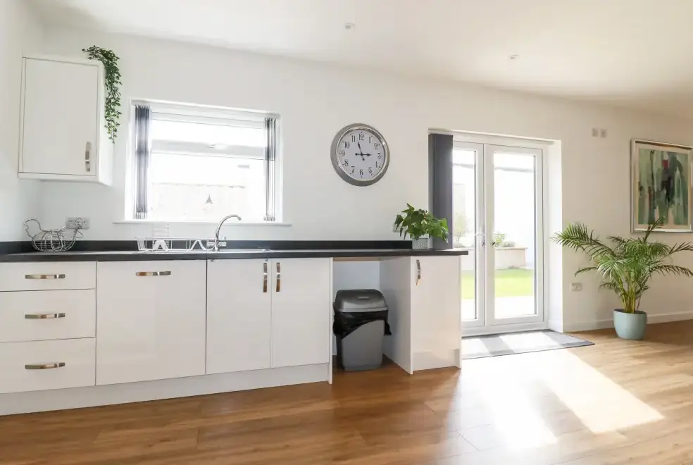 Kitchen/diner at Penn-An-Vownder Holiday Bungalow