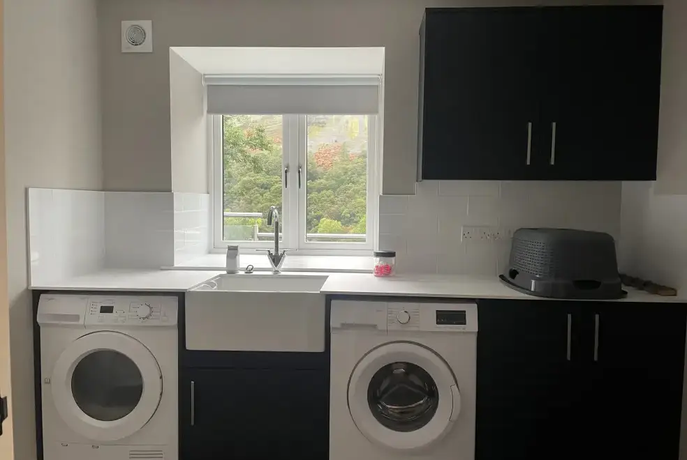 Utility room at Pennant Uchaf