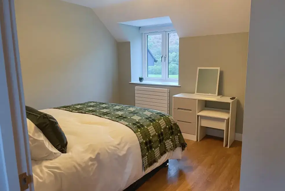 Bedroom at Pennant Uchaf