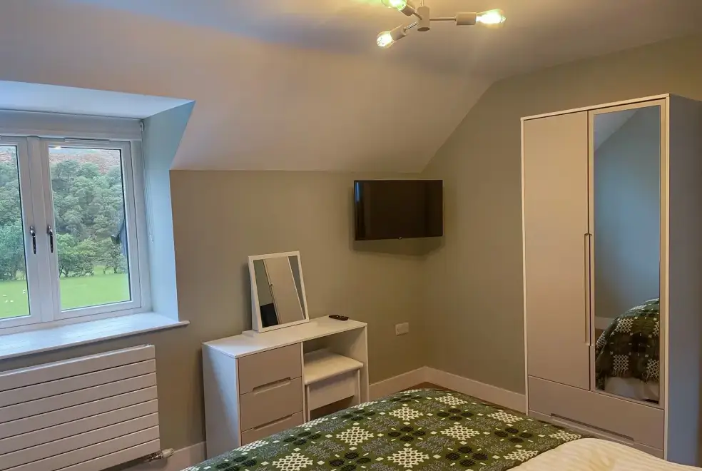 Bedroom at Pennant Uchaf