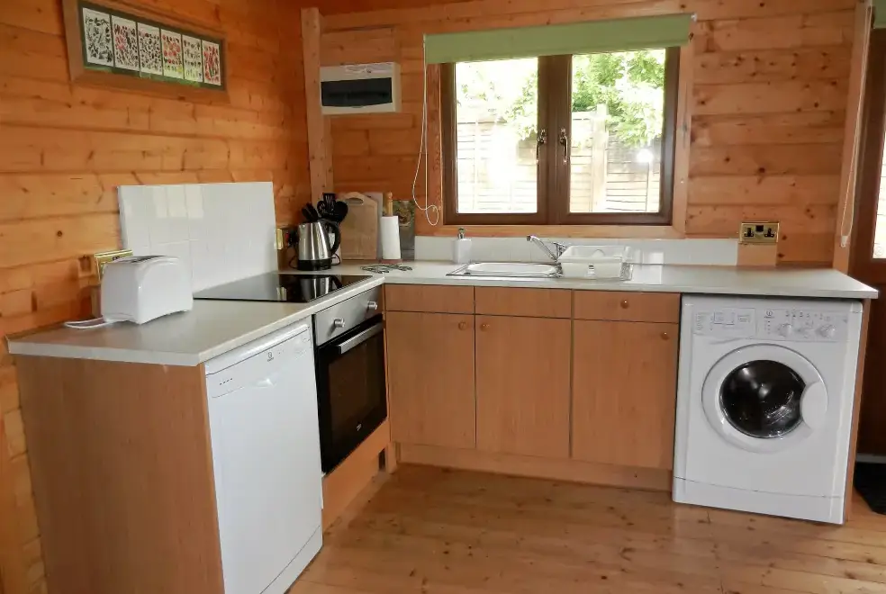 Kitchen/diner at Pennylands Hill View Lodge