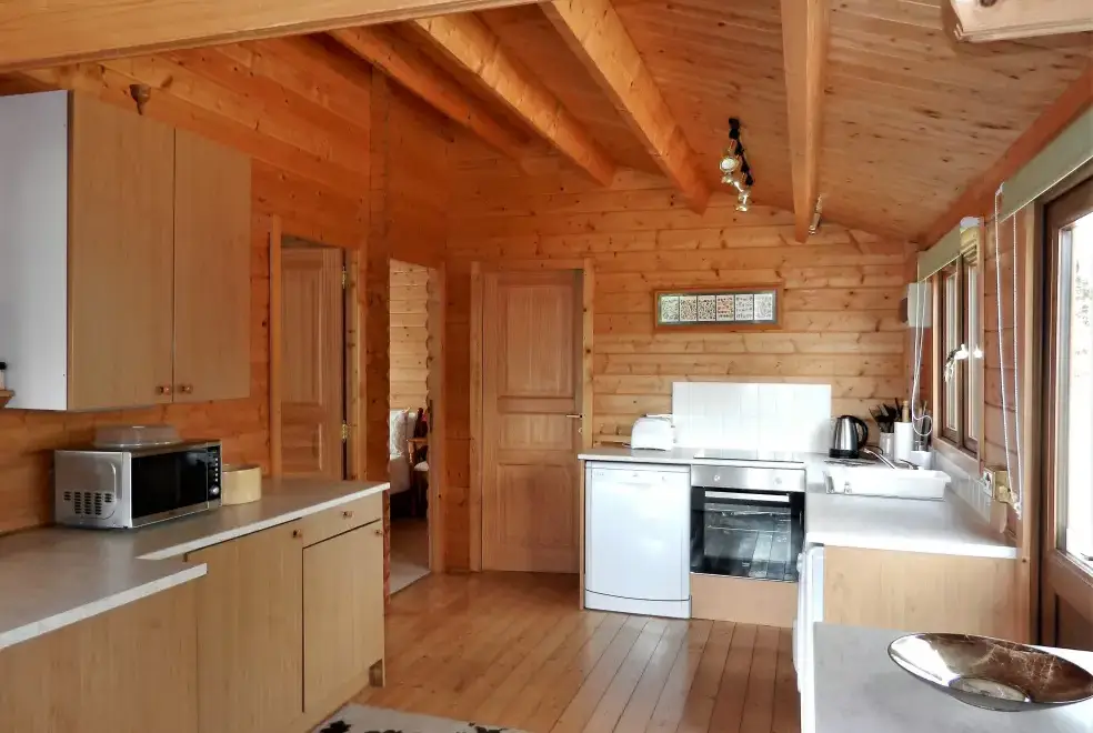 Kitchen/diner at Pennylands Hill View Lodge