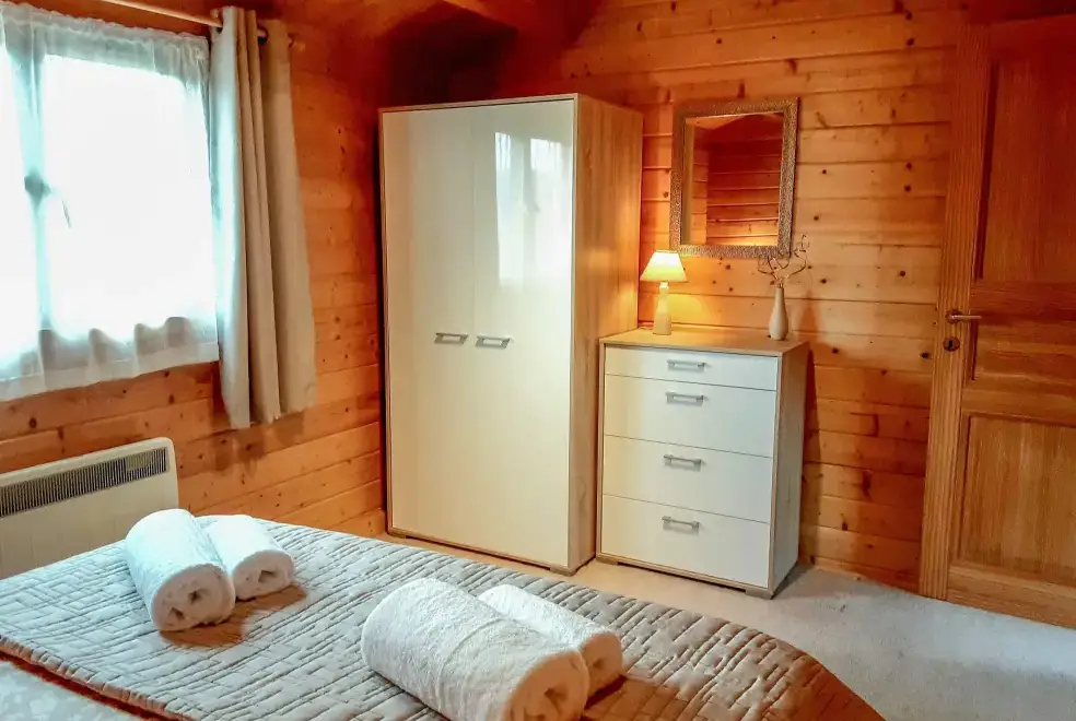 Bedroom at Pennylands Hill View Lodge