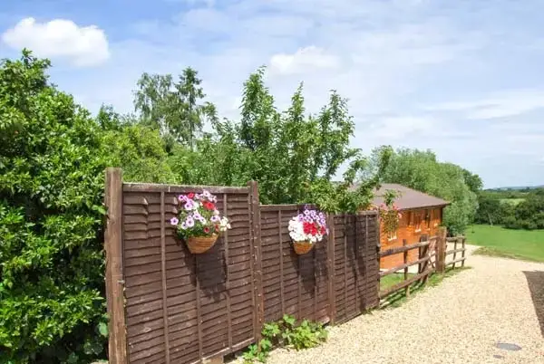 Countryside views at Pennylands Willow Lodge