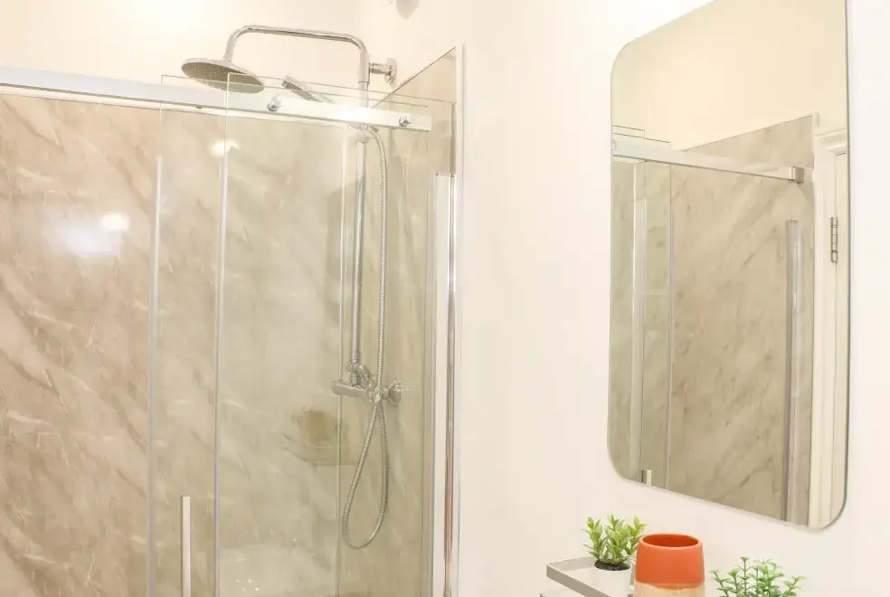 Shower room at Penpoll