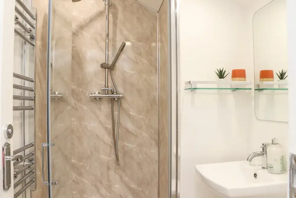 Shower room at Penpoll