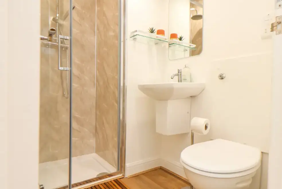 Shower room at Penpoll