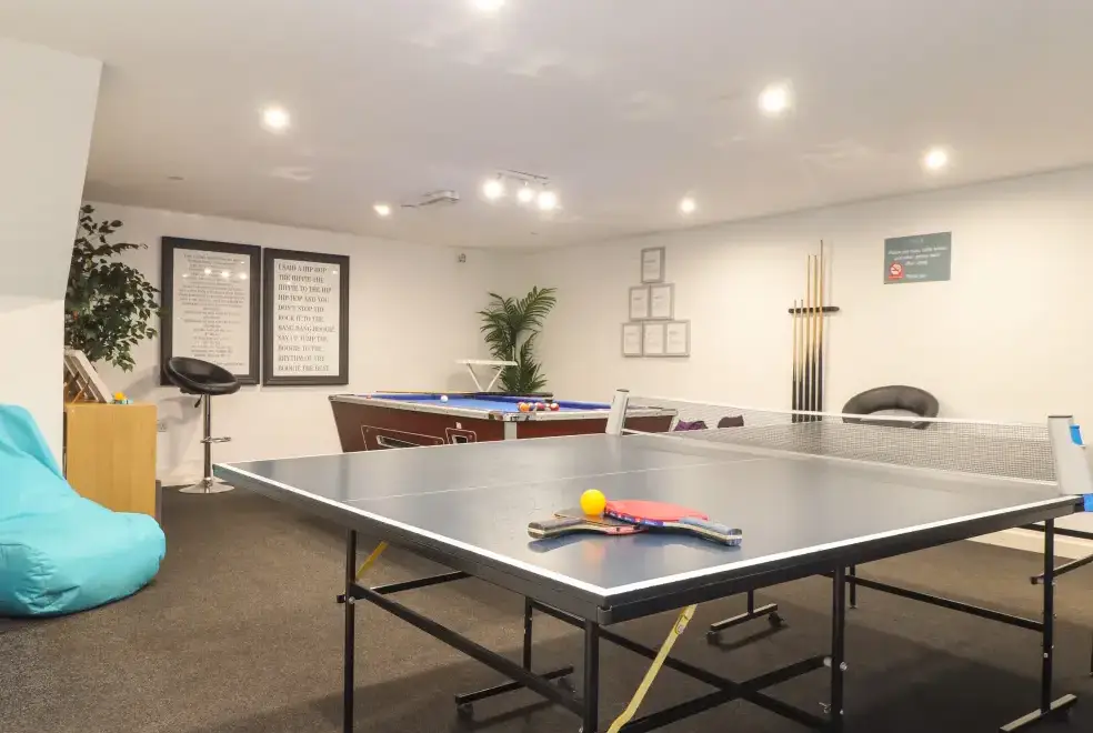 Games Room at Penpoll
