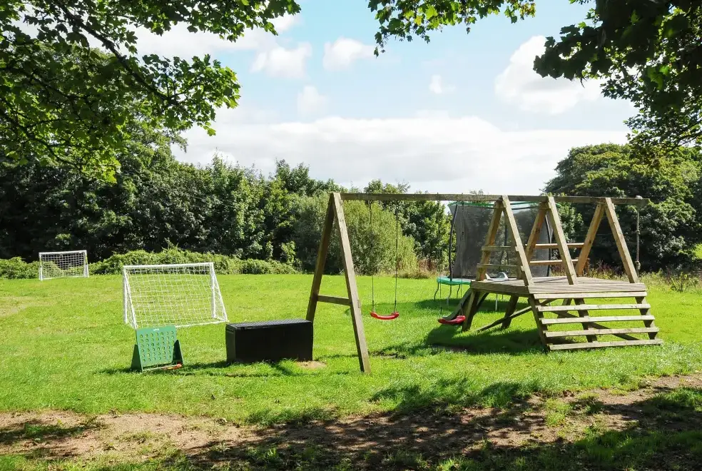 Outdoor games area at Penpoll