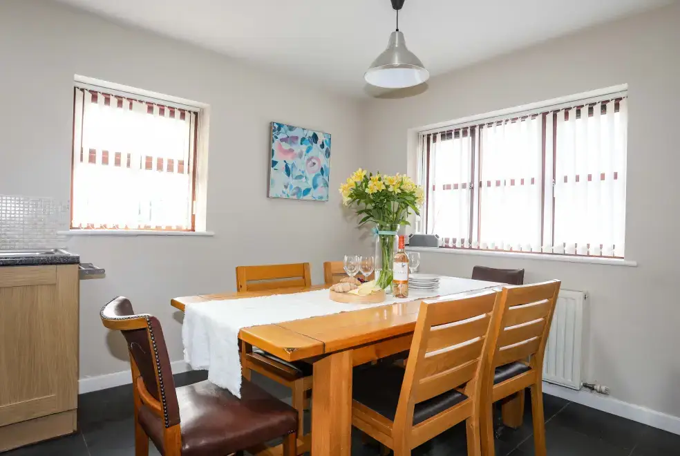 Kitchen/diner at Penrallt Cottage